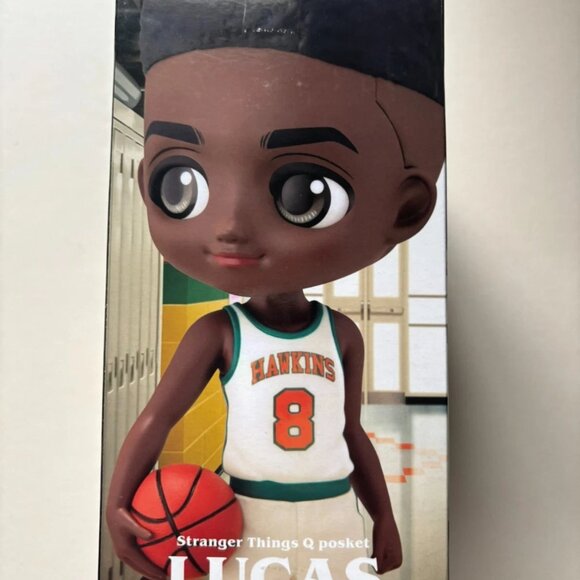 NEW Stranger Things Qposket Lucas  5.5'' Figure - Picture 3 of 6